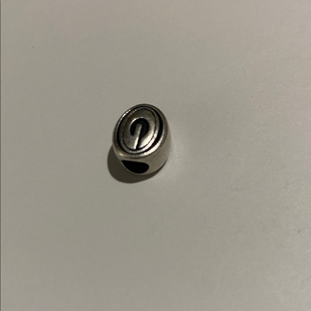 Pandora Green Bay silver slide charm